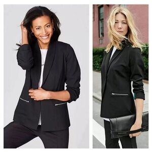 J Jill Christian Soriano for J Jill Women's Black Blazer size XLT